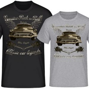 Shirtmatic 50s Buick Eight classic car legend RocknRoll Oldtimer Shirt