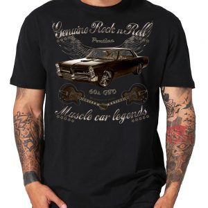 Shirtmatic 60s Pontiac GTO 1965 Oldtimer muscle car RocknRoll Shirt
