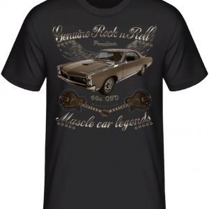 Shirtmatic 60s Pontiac GTO 1967 Oldtimer muscle car RocknRoll Shirt