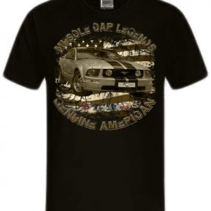 Mustang 2005-2009 USA American Pony muscle car V8 USA retro Shirt