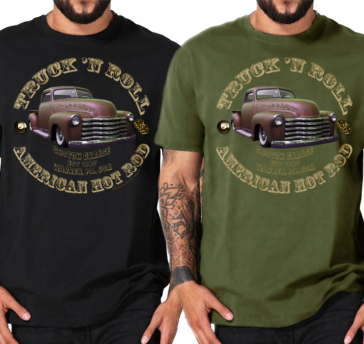 50s Chevy 3100 american Chevrolet Pickup Truck US Car USA Shirt
