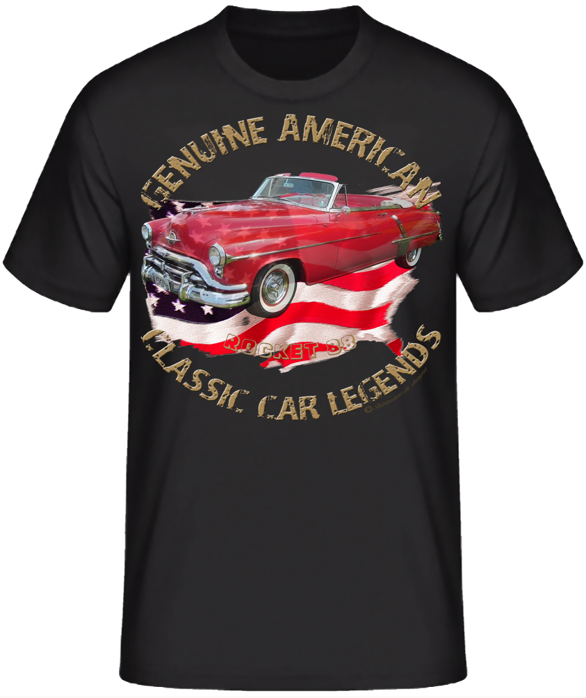 50s Oldsmobile Rocket 88 USA Oldtimer Classic car legends Design – Bild 3