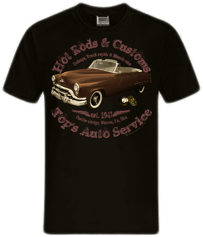 50s Oldsmobile Rocket 88 USA Oldtimer Classic car legends Design – Bild 2