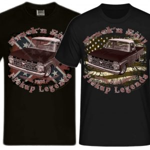 60s Ford F100 pickup vintage Hot Rod USA Truck n Roll Shirt