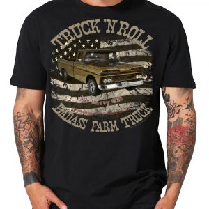 60s Chevy C10 Badass farm Truck american Pickup Shirt