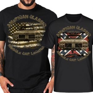 70s Oldsmobile Cutlass Oldtimer Classic car legends USA Rebel Shirts