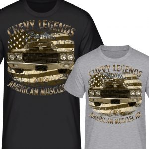 Shirtmatic 70s Chevelle Chevy american muscle car Shirt