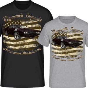 70s Roadrunner Plymouth vintage USA V8 SHIRTMATIC T-Shirts