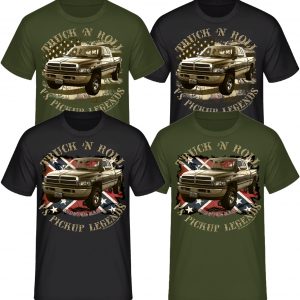 RAMs 90s american Pickup Truck US Car V8, V10, Rebell, USA Shirt