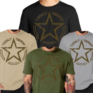 US Army military Star USA retro Amerika Shirts