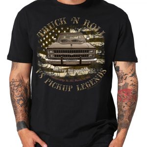 Chevy Silverado american Pickup Truck V8 USA Shirt