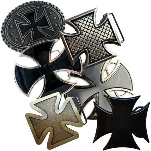 Belt Buckles Eisernes Kreuz Iron Cross Motorrad Motorcycle Biker Gürtelschnalle Chopper