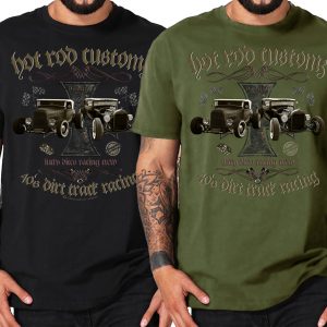 Hot Rod 40s Dirt Track Oldtimer Rockabilly Old school Shirt