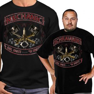 Mechaniker Mechanic Schrauber Vintage Auto Shirtmatic Shirt