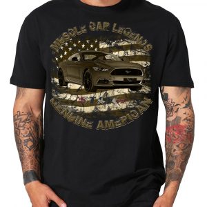 Modern Mustang ab 2016 American Pony muscle car V8 USA vintage Shirt