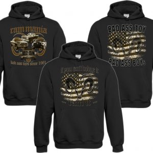Hoodies Brustaufdruck RAM BadAss Toy american trucks V8