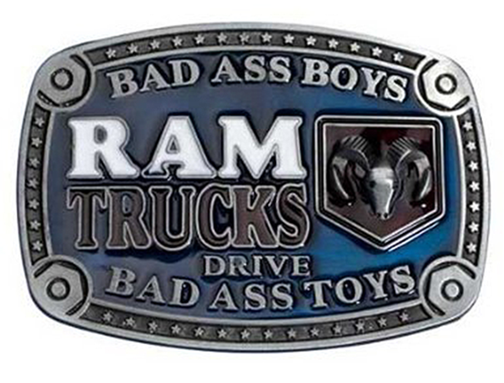 D0dge und RAMs Buckle Muscle car US car Truck Pickup V8 Gürtelschnallen – Bild 4