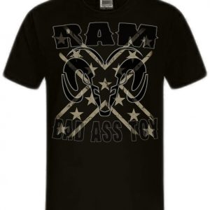 RAMs BadAss Toy american Pickup Truck V8 V10, Rebel Shirt