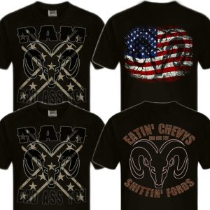 RAMs BadAss Toy american Pickup Truck V8 mit Rückenaufdruck