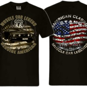 Mustang 2005-2009 American Pony muscle car V8 USA mit Rückenaufdruck