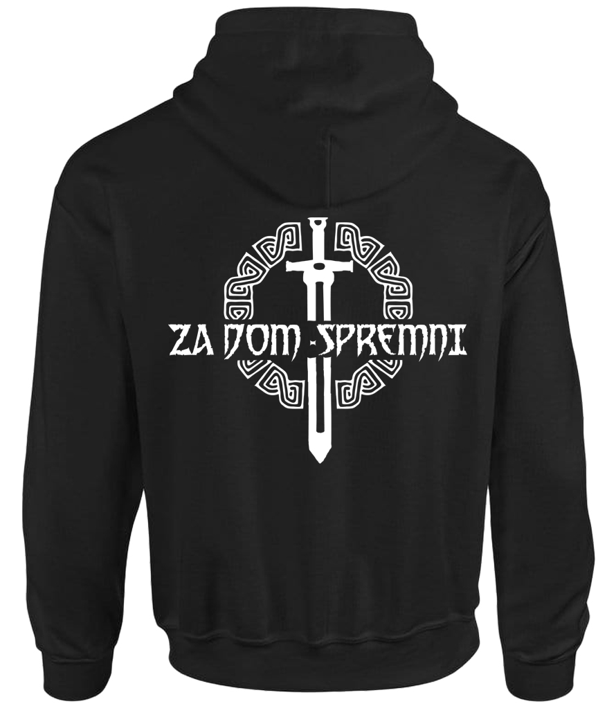 Hrvatska ZDS za dom spremni mac pleter Hoodie dukserica Kroatien Croatia – Bild 2