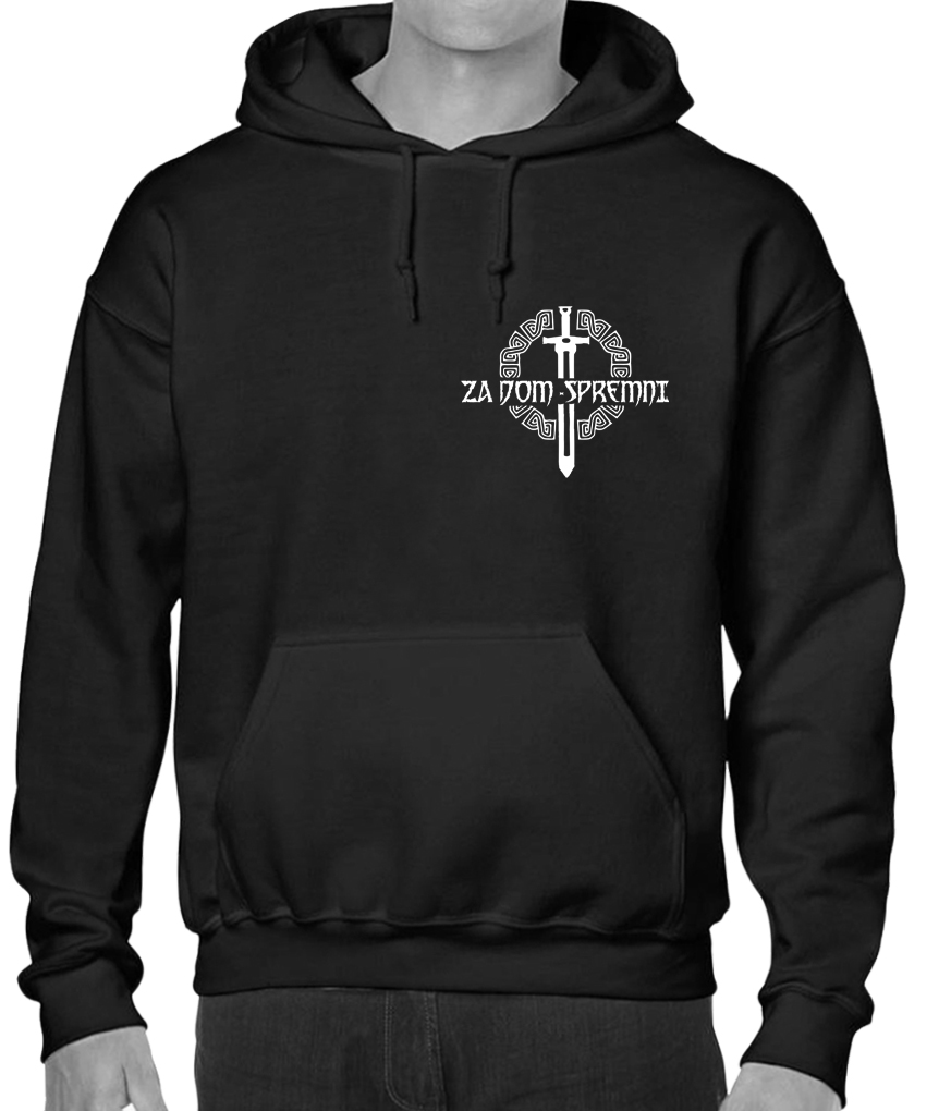 Hrvatska ZDS za dom spremni mac pleter Hoodie dukserica Kroatien Croatia – Bild 3