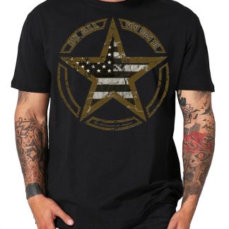 US Army military Star freedom Amerika retro Shirt