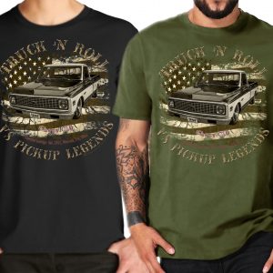 C10 Chevy american Pickup Truck US Car V8, USA Shirt