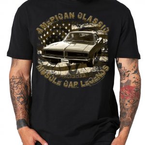 Classic Charger 69 USA Muscle car V8 T-Shirt US Car Shirt