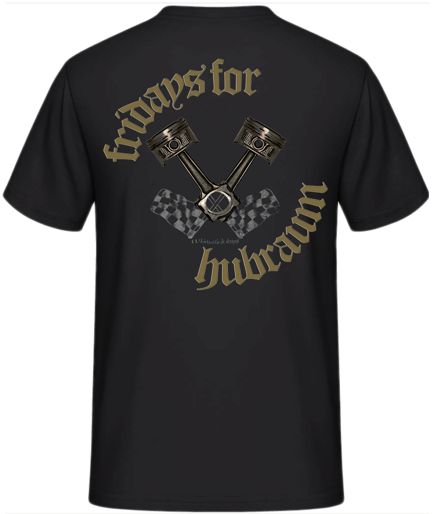 Fridays for Hubraum Future Freiheit Auto Motorrad Individualverkehr Shirt – Bild 5
