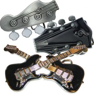 Rock Band Buckles Gürtelschnallen Musik Gitarre guitar music