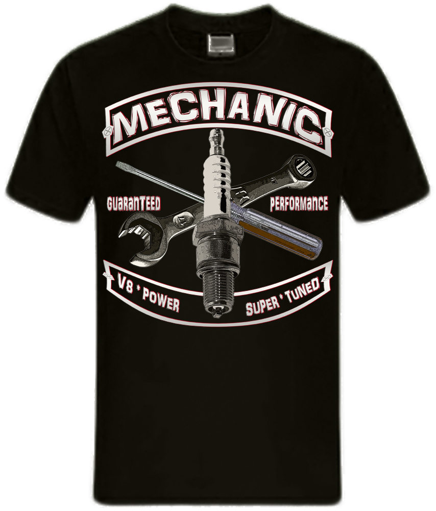 Mechaniker Mechanic tools Pinups Vintage Auto T-Shirt bis 5XL – Bild 2