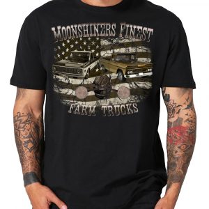Moonshiners finest Farm Trucks american Chevy C10 Pickup Shirt