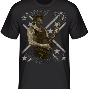 Rebel guitarist Rock n Roll Rockabilly Guitars Gitarren vintage Shirt