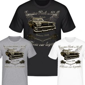 Shirtmatic 50s Buick Riviera classic car RocknRoll Oldtimer Shirt