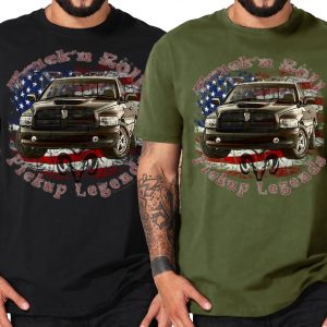 RAMs 2002 american Pickup Truck V8 USA Shirt