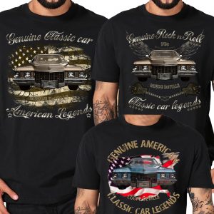 70s C4dillac Coupe DeVille Oldtimer American Classic Car legends USA Shirt