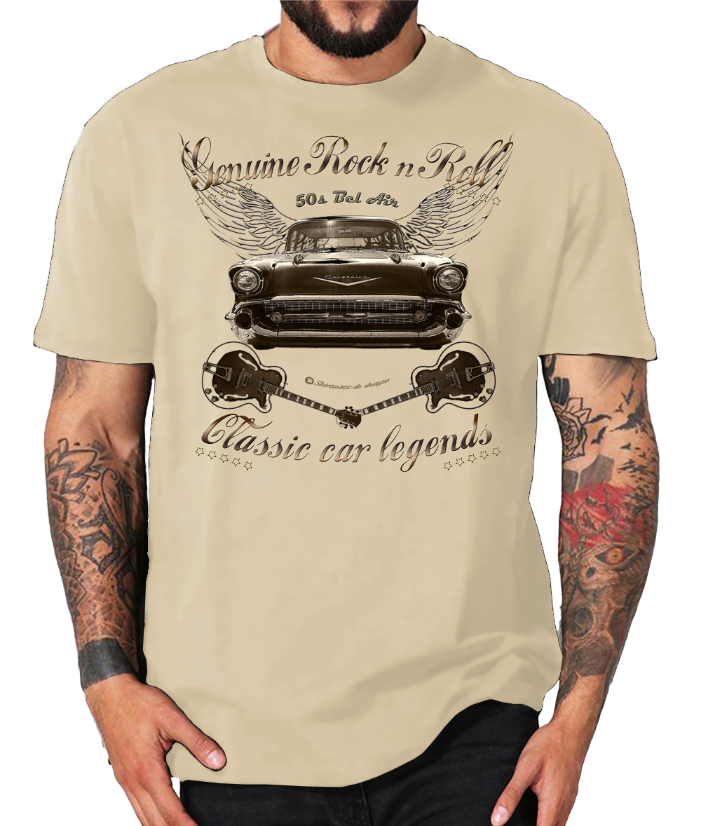 Shirtmatic 50s Bel Air Chevy Rocknroll american legends vintage – Bild 4