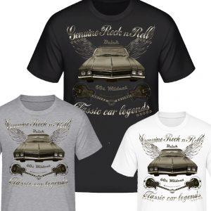 Shirtmatic 60s Buick Wildcat classic car RocknRoll Oldtimer Shirt
