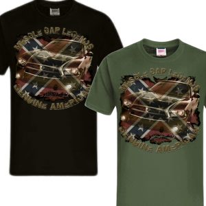 Modern Charger Rebel USA Muscle car V8 T-Shirt US Car