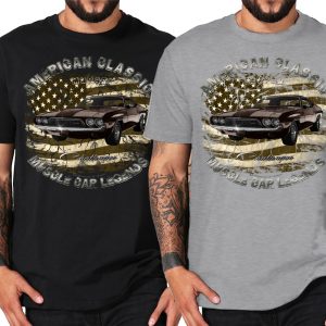 Challenger 73 Classic USA Muscle car V8 T-Shirt US Car retro