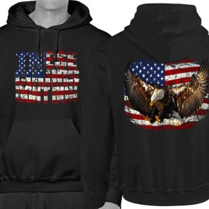 Eagle USA Adler these colors dont run Hoodie Amerika