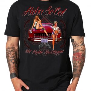 Shirtmatic Aloha So-Cal Pinup California Hot Rod Rockabilly retro Shirt