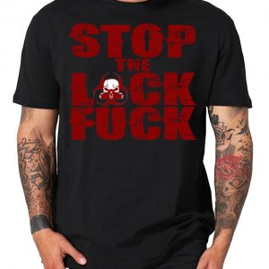 Stop the LockFuck Anti Corona Lockdown Protest Shirt Biohazard