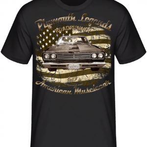 60s Roadrunner Plymouth vintage USA V8 SHIRTMATIC T-Shirts
