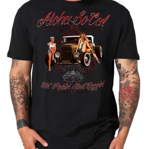 Shirtmatic Aloha So-Cal Oldtimer Pinup Hot Rod retro Rockabilly Shirt