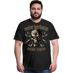 Meine Werkstatt meine Regeln Mechaniker Mechanic Tuning Vintage Auto T-Shirt