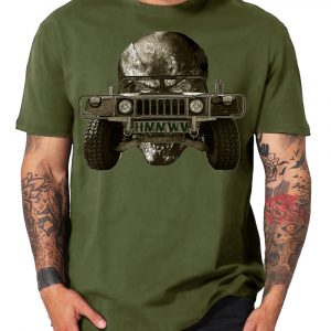 4X4 Offroad legends Humvee Hummer Skull Army military Shirt