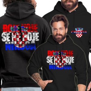 Hrvatska Hoodie dukserica Kroatien Croatia boje koje se ne boje