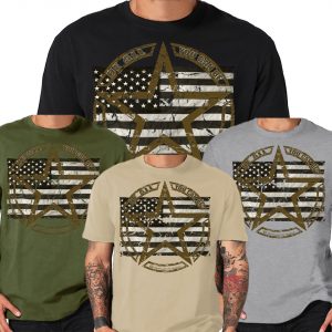 US Army Star Flag Shirts